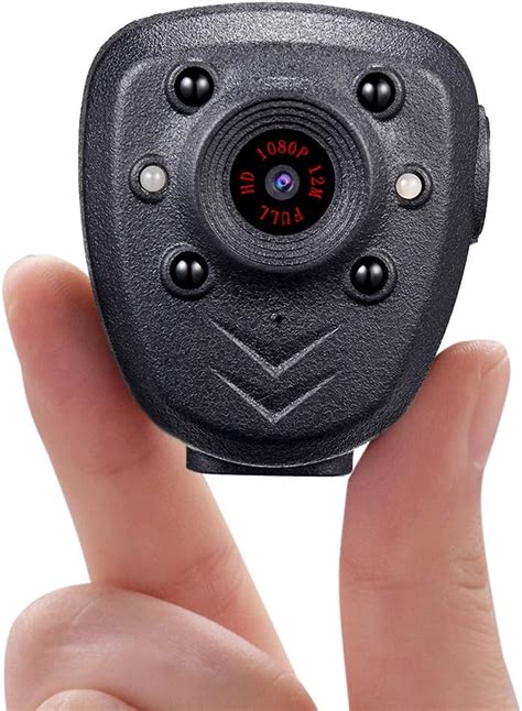 Mini Body Camera HD1080P Video Recorder Built-in 32GB Memory Card ...