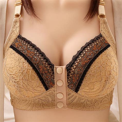 New & Trending, Front Buckle Breast Lift Bra, Non-Steel Rim