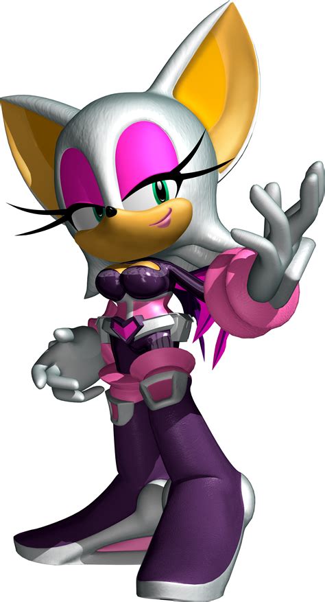Sonic Heroes - Rouge the Bat - Gallery - Sonic SCANF