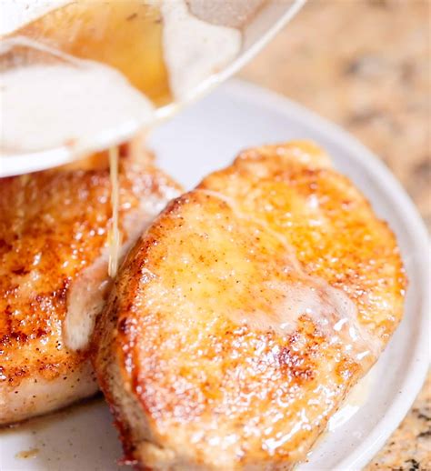 Simple Skillet Pork Chops - Barefeet in the Kitchen