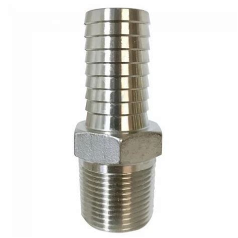 stainless steeel male hose niple size     industrial