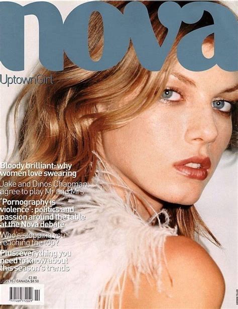 Angela Lindvall by Juergen Teller - Nova Mag. Sept. 2000 | Juergen