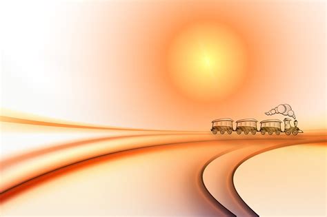 background train lines royalty  stock illustration