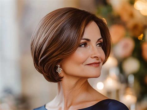 6+ Chic Mother of the Bride Hairstyles for Short Hair