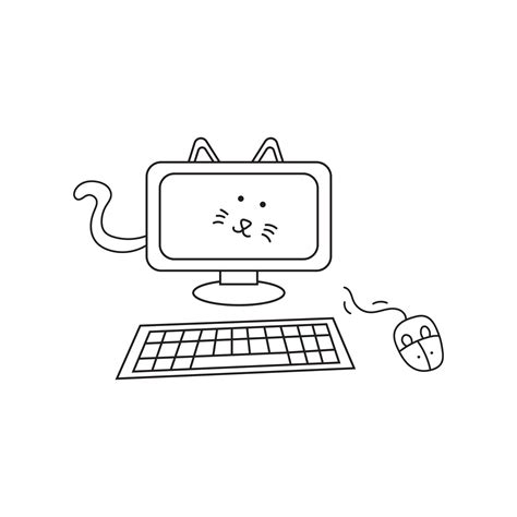 Draw Cat Using Keyboard Symbols at Heather Summers blog