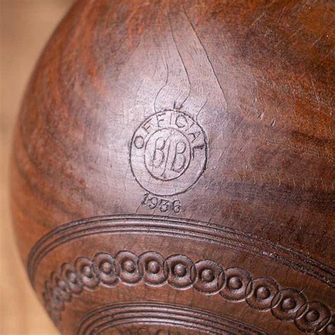 Винтажный мяч для крокета Vintage Croquet Ball 8, Винтаж | Home Concept