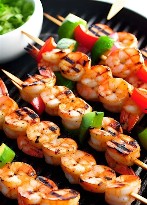 Grilled Shrimp Skewers Recipe - Just Eat Up!