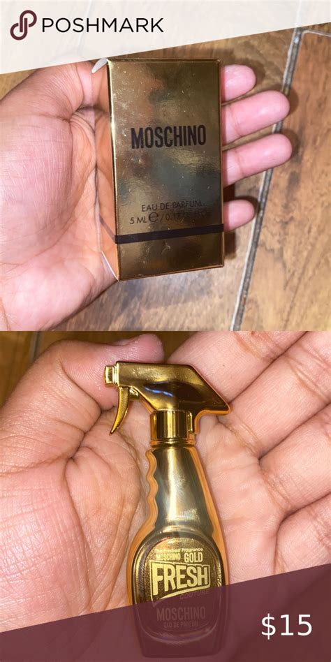 Moschino Fresh Gold Perfume | Moschino, Travel size products, Perfume