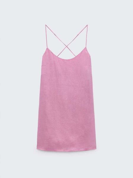 Сарафан Zara, цвет: ярко-розовый. 06929206_636. Размер S (42/44 ...