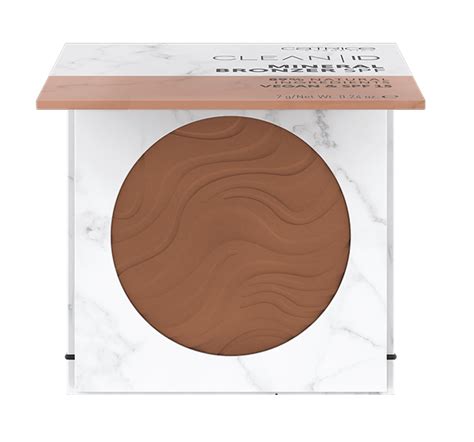 Минеральный бронзер SPF 15 CATRICE Clean ID Mineral Bronzer 020 Medium ...