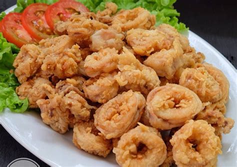resep cumi goreng tepung praktis