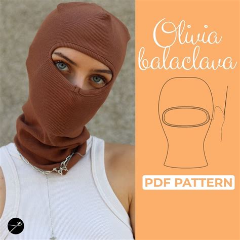 balaclava mask sewing pattern ski mask pattern winter hat inspire