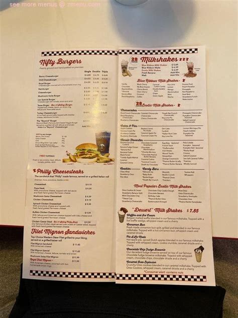 Online Menu of Nifty Fifty's Restaurant, Philadelphia, Pennsylvania ...