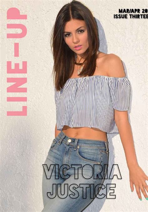 Victoria Justice – Line-Up Magazine Issue #13 March/April 2015 Issue