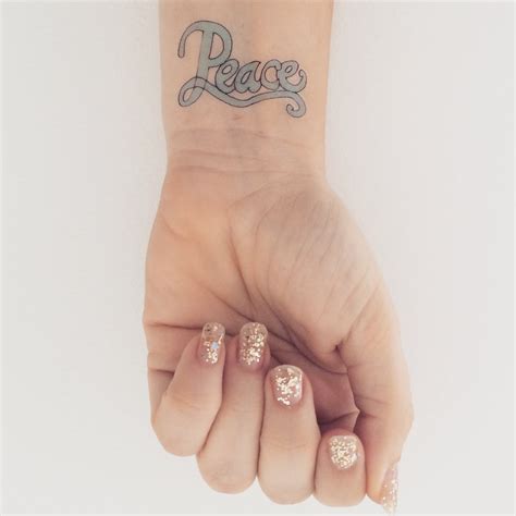 Rosie Wonders — Peace and Love Tattoos