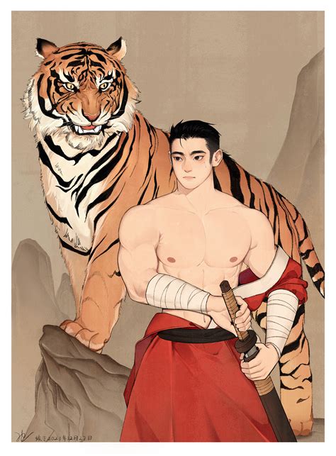 虎年贺图tiger｜虎虎生风 on Behance