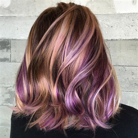 versatile ideas  purple highlights  complement  tone