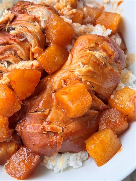 PINEAPPLE BBQ CHICKEN - The Southern Lady Cooks
