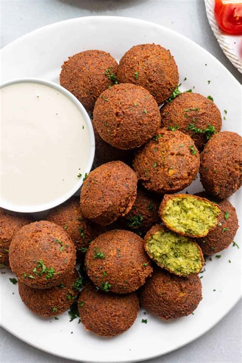 Air Fryer Falafel - Feel Good Foodie