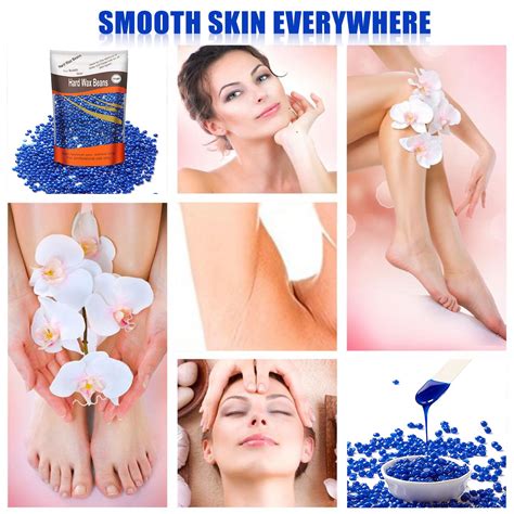 Hard Wax Beans for Painless Hair Removal, Brazilian Waxing for Face
