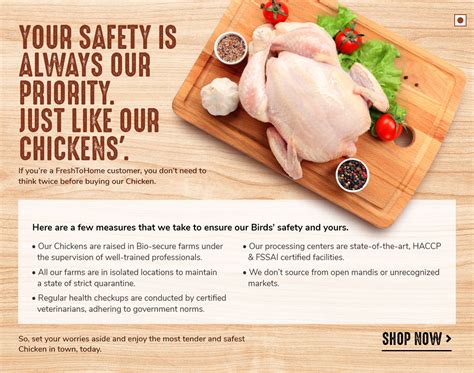 100% Fresh, 100% Safe