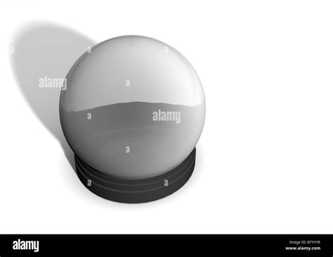 A Crystal ball used to see or predict the future Stock Photo - Alamy