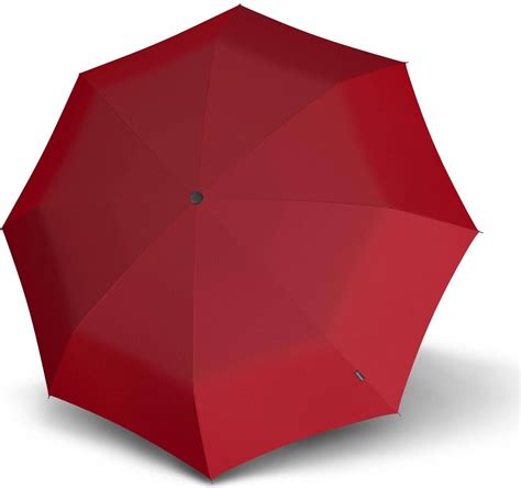 Knirps T.200 Medium Duomatic Folding Umbrella Red • Pris