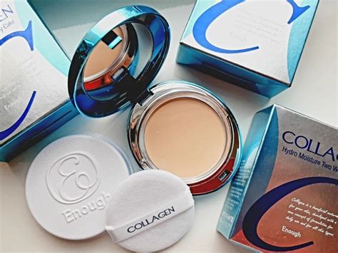 Зволожуюча колагенова пудра Enough Collagen Hydro Moisture Two Way Cake ...