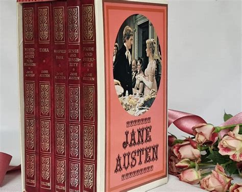 Vintage Jane Austen Box Set of Complete Novels in 5 Volumes / Excellent ...