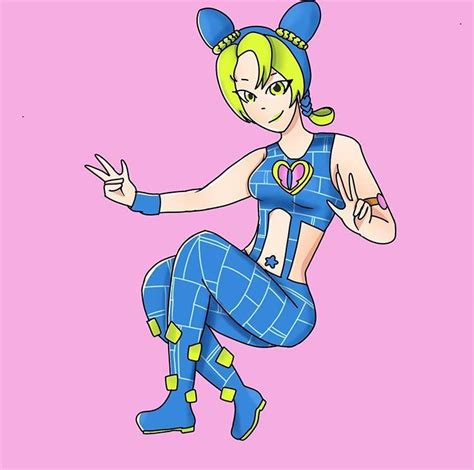 jolyne art i did a while ago : r/JJBA