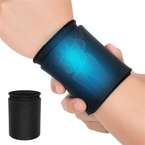 Helthrelife Wrist Ice Pack Wrap, Hot&Cold Therapy Pain Relief Gel