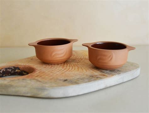 Глиняная кокотница для жульена