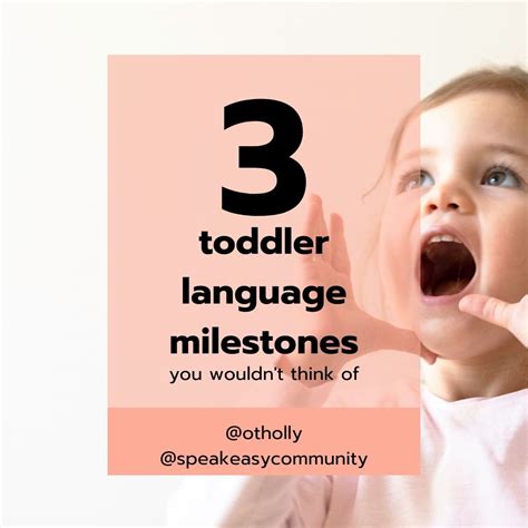 toddler language milestones toddler development