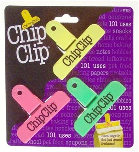 Chip Clip 97313 3 Bright Chip Clip 3 Count - Walmart.com - Walmart.com