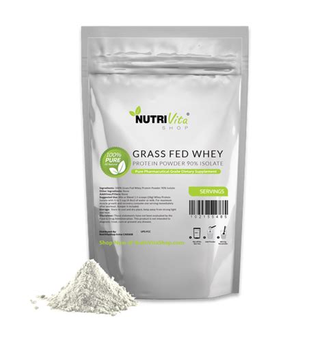 100% Pure Whey Protein Isolate 90% Grass Fed USDA (Wholesale Pricing)