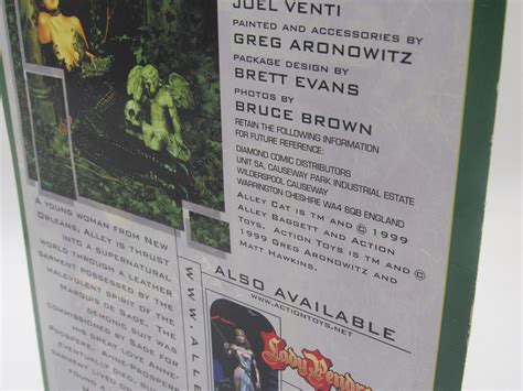 Alley Baggett Alley Cat Action Figure, 1999 (sealed) - Etsy Canada