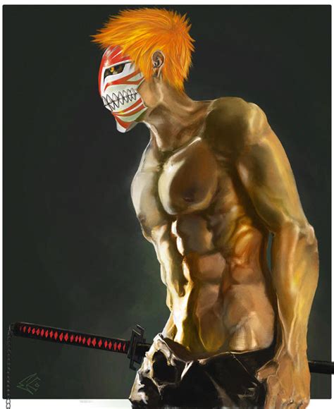 Hollow Mask Ichigo by ekoyagami on DeviantArt