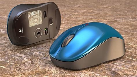 Bluetooth mouse Logitech v470 3D model | CGTrader