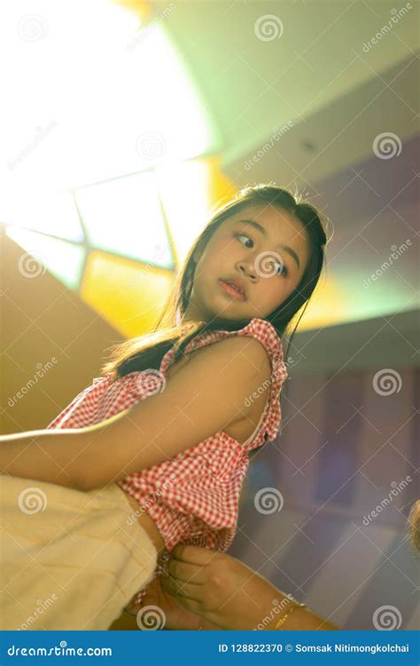 Portrait of Young Asian Teenage Girl Stock Photo - Image of adult ...