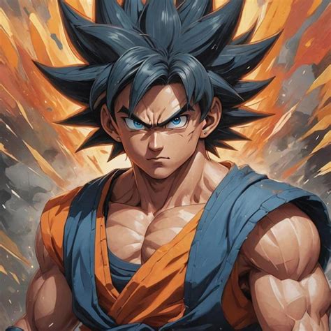 anime art concept character wallpaper premium ai generated image