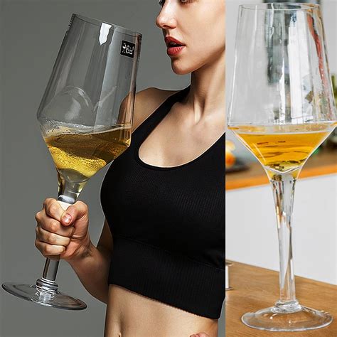 Amazon.com | YUANXIN Giant Wine Glass Huge Stemware Creative Oversized