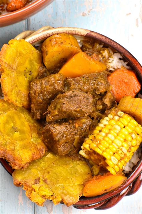 Puerto Rican Sancocho (Caribbean Beef & Vegetable Stew) - GypsyPlate