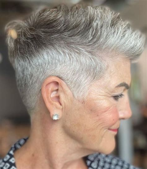 20 cortes de pelo cortos y puntiagudos de moda para mujeres mayores de ...