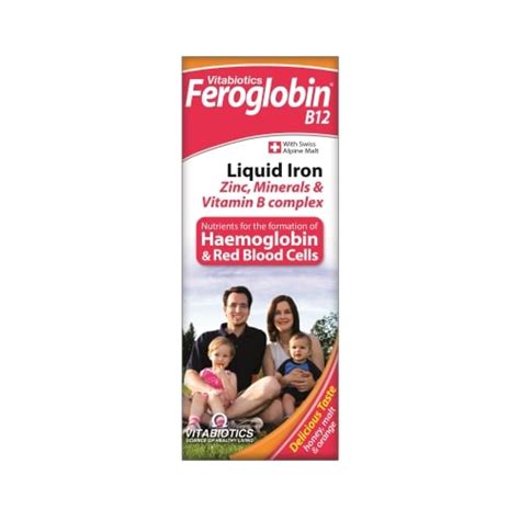 Shop Vitabiotics Feroglobin B12 Liquid - 200 ml | UAE | souKare