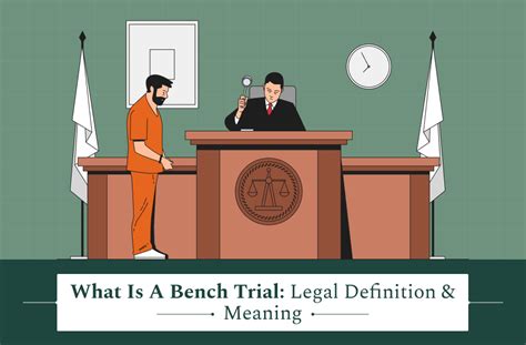 bench trial legal definition meaning