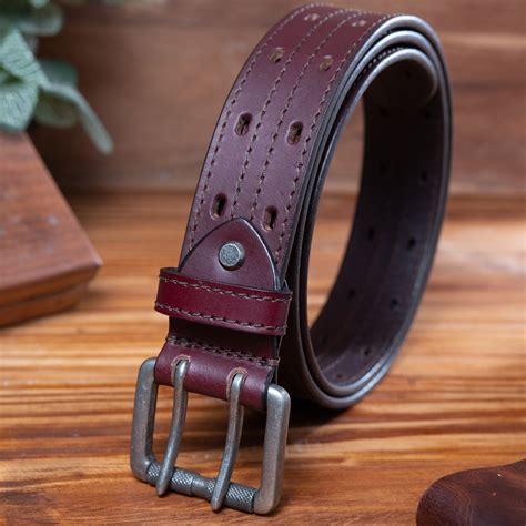 full grain leather belt men 9