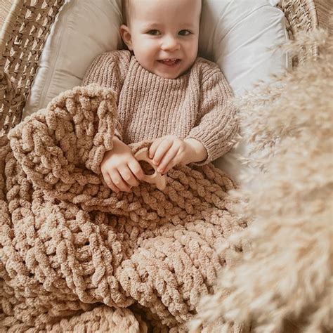 Knit Baby Blanket - Etsy