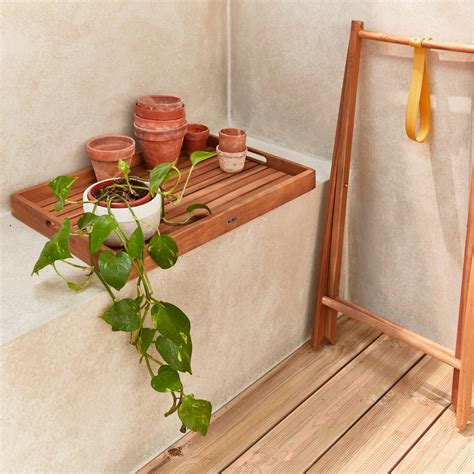 Wooden garden trolley, Natural