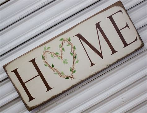 Home Wreath Sign, Farmhouse Wreath, Rustic Home Decor, Home Wood Sign ...