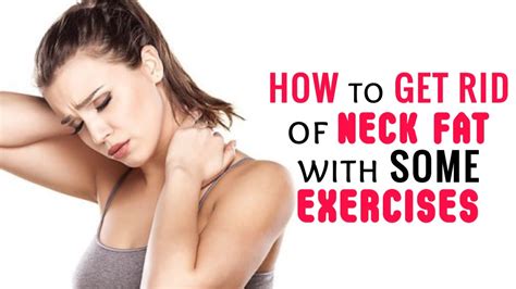 How to get rid of neck fat with some exercises - YouTube